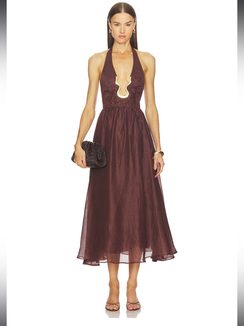 Bardot Halter Dress